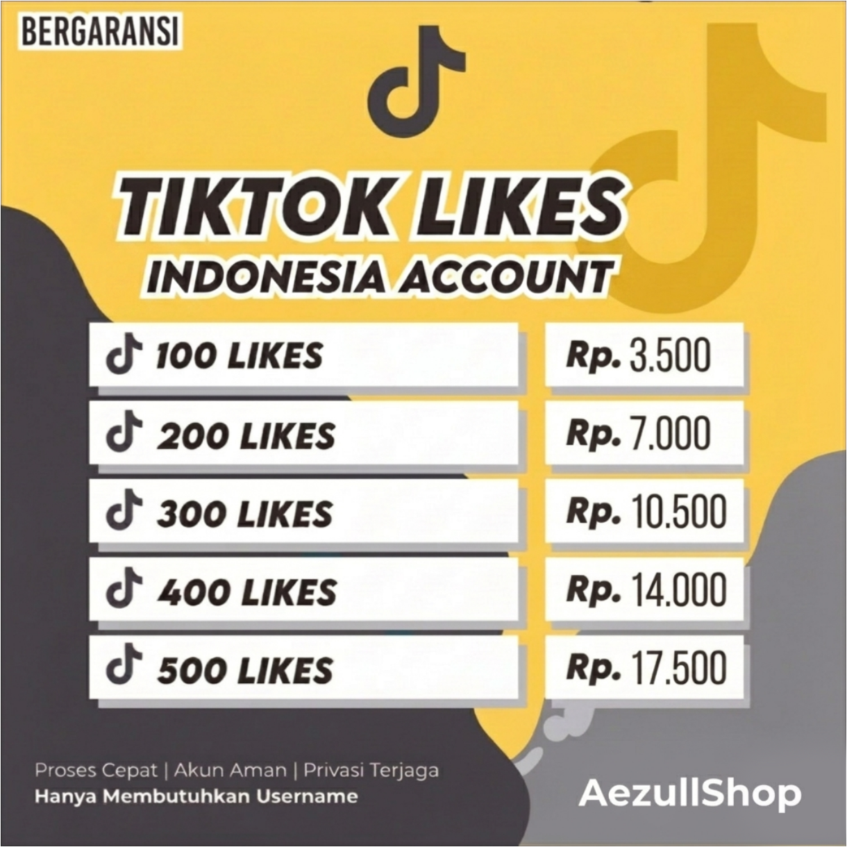 Pricelist
