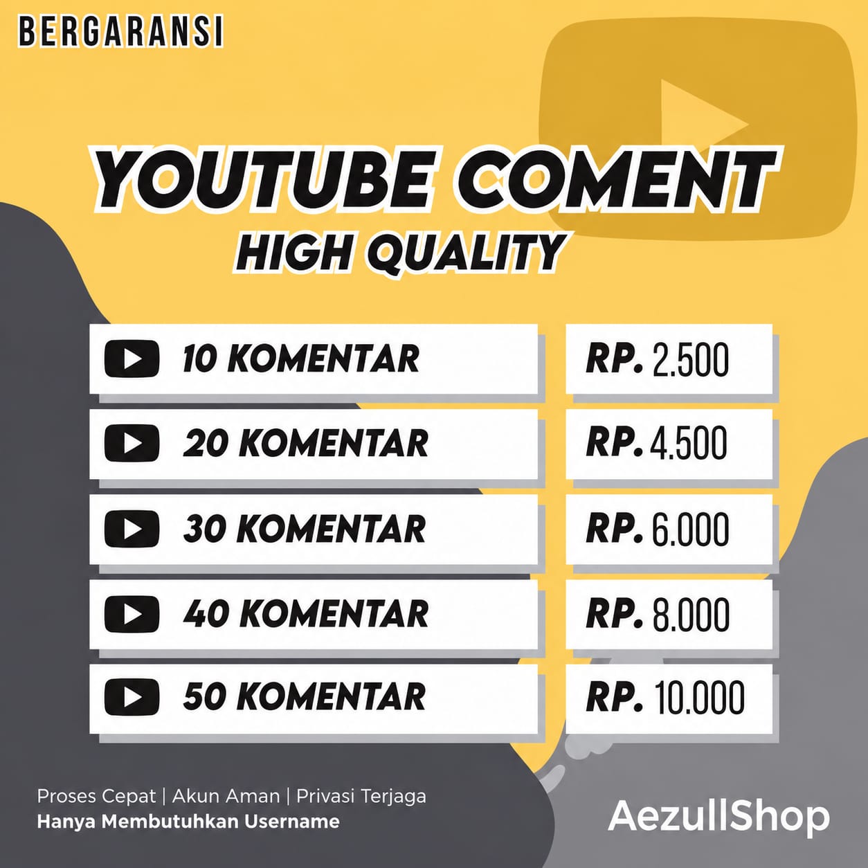 Pricelist